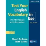 Test Your English Vocabulary in Use Pre-interm and Interm 3rd Edition – Hledejceny.cz