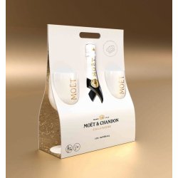 Moët & Chandon ICE Impérial 0,75 l (dárkové balení 2 sklenice)