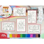 Radost v písku Sada střední PRO HOLKY 6 Barevné pískování obrázků – Zboží Dáma