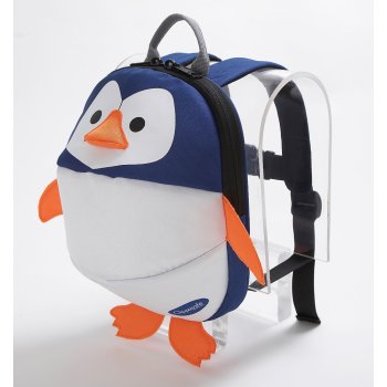 Clippasafe batoh Penguin bílý/modrý