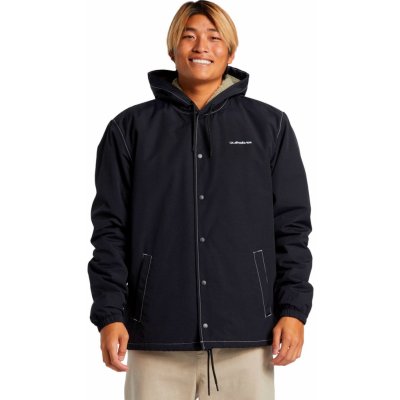 Quiksilver Rain Cloud Warm Hooded Coach black – Hledejceny.cz