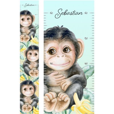 Samolepící metr Opička – Zboží Mobilmania