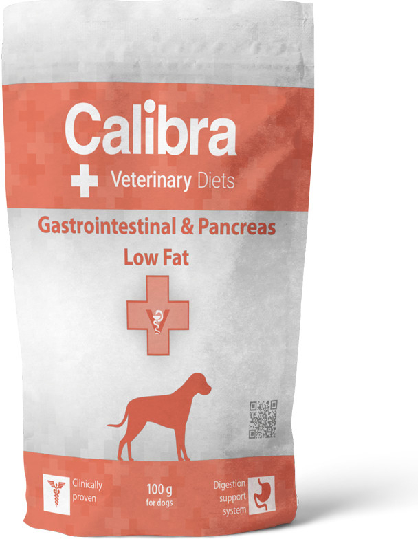 Calibra VD Dog Gastrointestinal&Pancreas Low Fat 0,1 kg