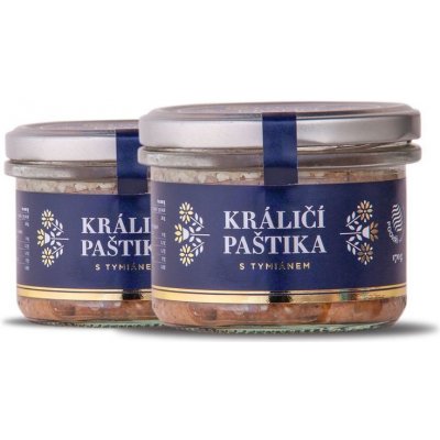 Čongrády Králičí paštika s tymiánem 170 g – Zboží Dáma
