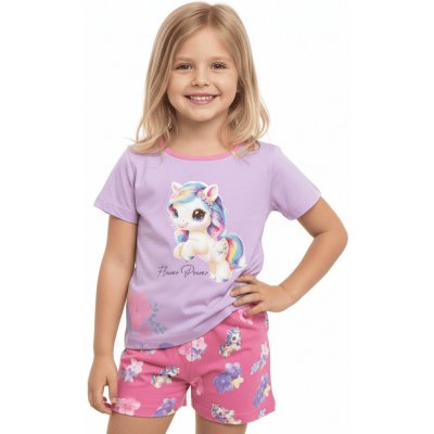 Dívčí letní komplet Jednorožec fialková – Zbozi.Blesk.cz