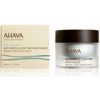 Ahava Time to Smooth Age Control Even Tone Moisturizer rozjasňující krém SPF 20 50 ml