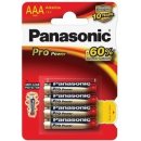 Baterie primární Panasonic Pro Power AAA 4ks 09738