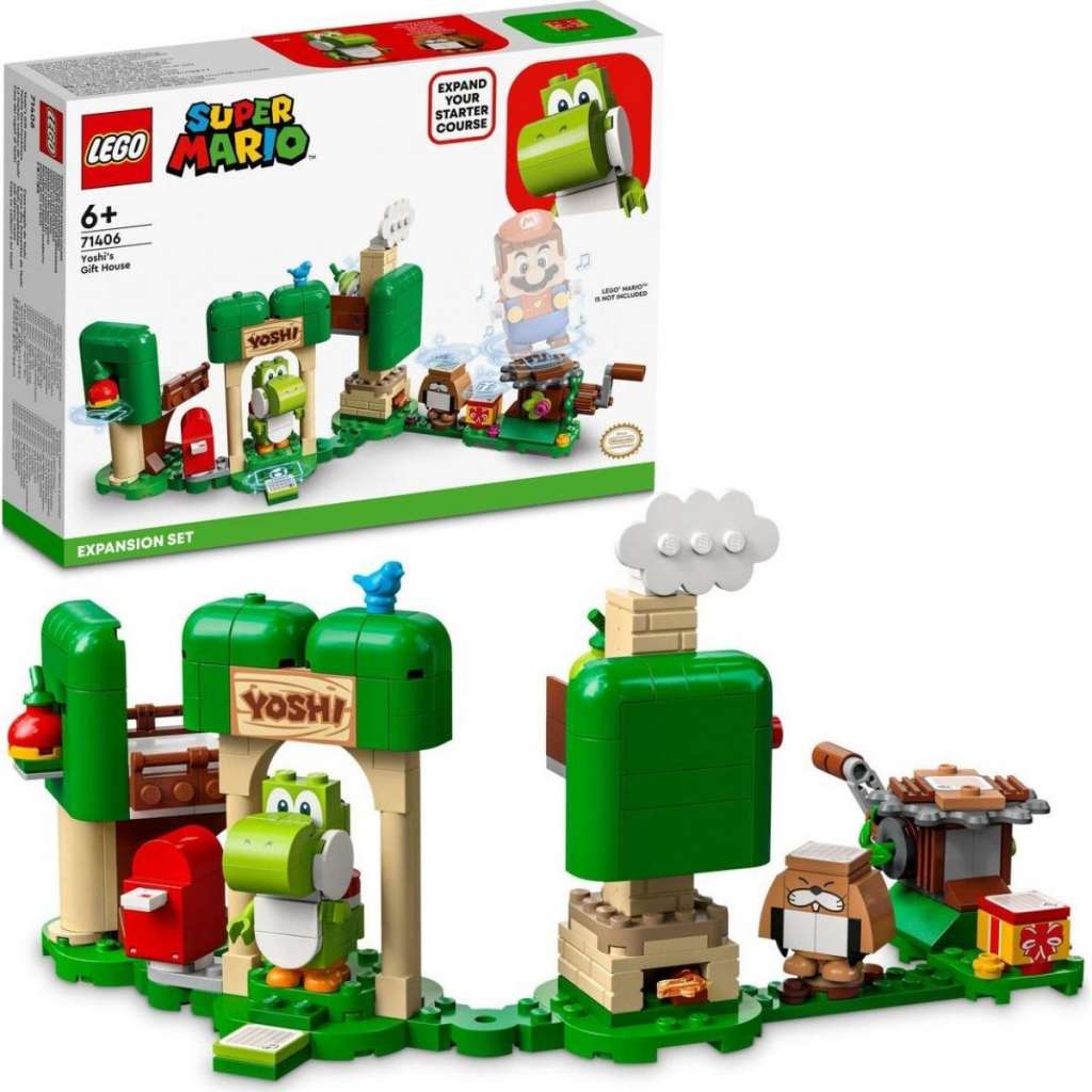 LEGO® Super Mario™ 71406 Yoshiho dům dárků rozšiřující set