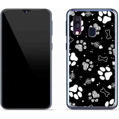 Pouzdro mmCase Gelové Samsung Galaxy A40 - psí tlapky – Zbozi.Blesk.cz