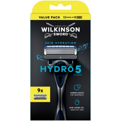 Wilkinson Sword Hydro 5 Skin Hydration + 9 ks hlavic – Zboží Mobilmania