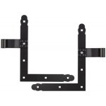 DOMAX ZN - Závěs okenicový jedn. 250 x 200 mm d 13 mm černý – Hledejceny.cz