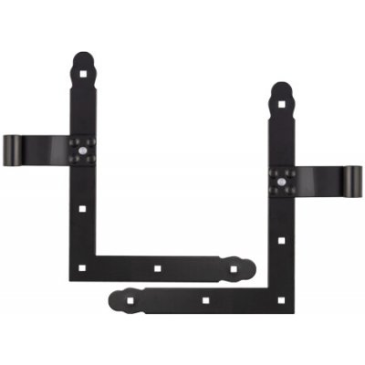 DOMAX ZN - Závěs okenicový jedn. 250 x 200 mm d 13 mm černý – Hledejceny.cz