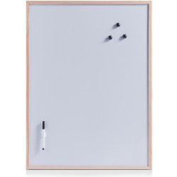 Zeller Magnetická tabule dřevěný rám 60 x 80 cm