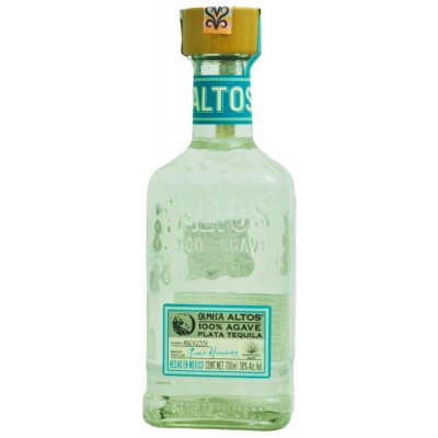 Olmeca Altos Tequila Plata 100% Agave 38% 0,7 l (holá láhev) – Zboží Dáma