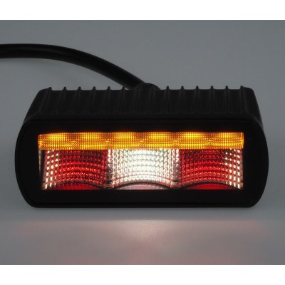 LED světlo zadní sdružené + oranžové vystražné světlo, ECE R65 – Hledejceny.cz