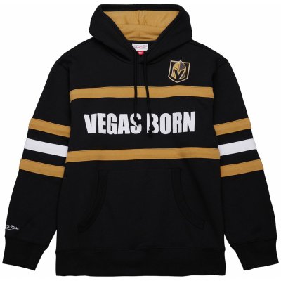 Mitchell & Ness Vegas Golden Knights Head Coach Hoodie Current Logo – Hledejceny.cz