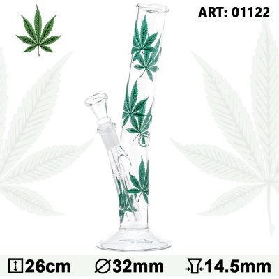 Multi Skleněný bong Leaf Hangover 26 cm 14,5 mm – Zboží Mobilmania