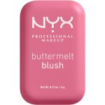 NYX Professional Makeup Buttermelt Blush pudrová tvářenka 06 For the Butta 5 g – Zbozi.Blesk.cz