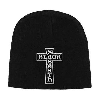 Black Sabbath Beanie Hat: Cross Logo