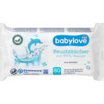 Babylove vlhčené ubrousky s obsahem 99 % vody 80 ks – Hledejceny.cz