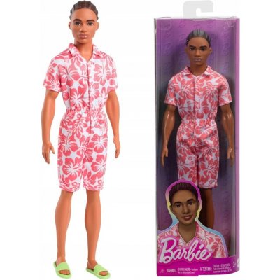 Mattel Barbie Fashionistas model Ken 235 hnědé vlasy DWK44 – Zboží Mobilmania