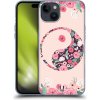 Pouzdro a kryt na mobilní telefon Apple Pouzdro Head Case Apple iPhone 15 Plus Yin a Yang Floral