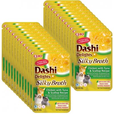 Dashi Delights kuře tuňák mušle 24 x 40 g – Hledejceny.cz