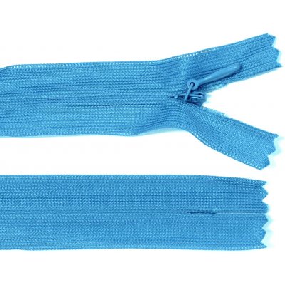 Spirálový zip no.3 skrytý nerozepínací 22cm - více barev color: 616 kobaltová modrá – Hledejceny.cz