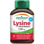 Jamieson Lysine + Zinc & Vitamin C 1000 mg 60 tablet – Hledejceny.cz