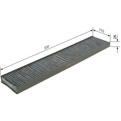 Filtr vzduchu v interiéru BOSCH 1 987 432 328 (1987432328) – Sleviste.cz