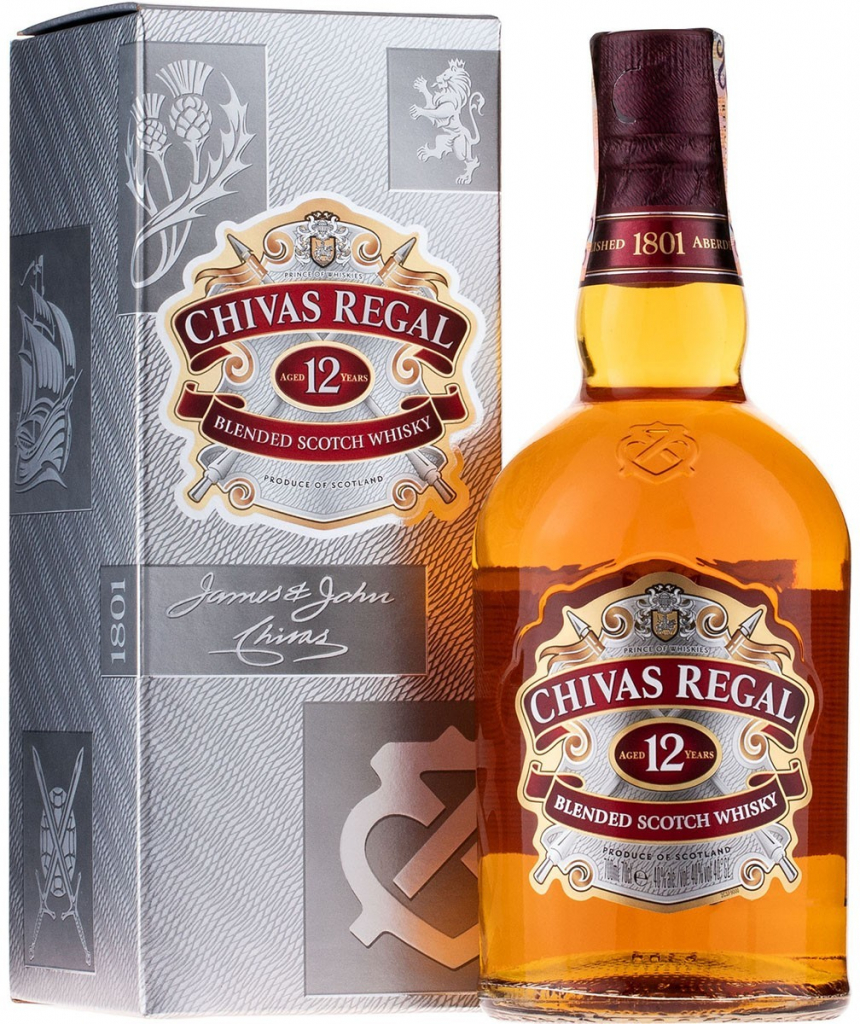 Chivas Regal 12y 40% 0,7 l (karton)