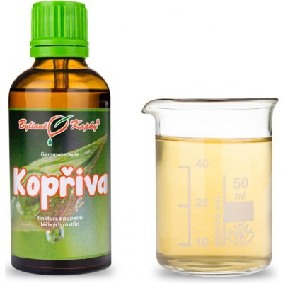 Kopřiva - tinktura z mladých výhonků (gemmoterapie) 50 ml - doplněk stravy – Hledejceny.cz