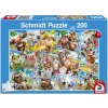 Puzzle Schmidt Zvířecí selfie 200 dílků