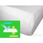 Brotex Nepropustné prostěradlo PU+froté s elastickými boky 80x200 – Zboží Dáma