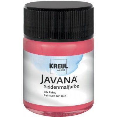 Kreul Barva na hedvábí JAVANA 50 ml červená – Zboží Dáma