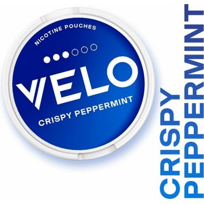 Velo mini Crispy Peppermint 8 mg/sáček 20 sáčků – Zboží Dáma