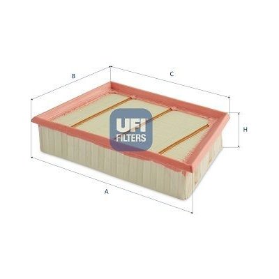 Vzduchový filtr UFI 30.698.00 (3069800) – Hledejceny.cz