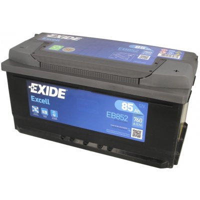 Exide Excell 12V 85Ah 760A EB852