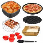 AIR FRYER 5,6-7,3L PŘÍSLUŠENSTVÍ KE FRITÉZE 11DÍLNÁ SADA PRO NÁDOBA – Hledejceny.cz