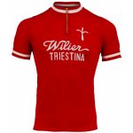 Wilier LANA RETRO krátký rukáv červený – Zboží Dáma