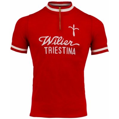 Wilier LANA RETRO krátký rukáv červený – Zboží Dáma