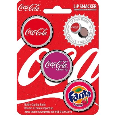 Lip Smacker Coca-Cola Bottle Cap Lip Balm Balzám na rty 3 ml – Zboží Mobilmania