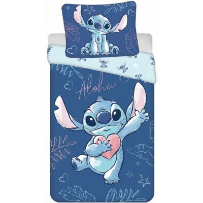 Jerry Fabrics Povlečení Lilo a Stitch Aloha 140x200 70x90 – Zboží Dáma