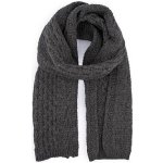 Vlnka vlněná šála B06 černá – Zboží Dáma