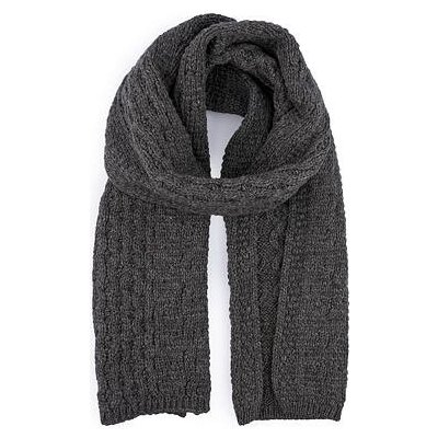 Vlnka vlněná šála B06 černá – Zboží Dáma