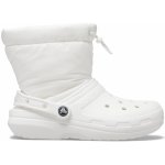 Crocs Classic Lined Neo Puff Boot white/white – Sleviste.cz