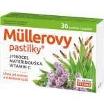 DR.MÜLLER Müllerovy pastilky s jitrocelem a mateříd.36ks – Hledejceny.cz