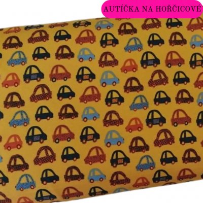 Korunka Autíčka na hořčicové – Zboží Dáma