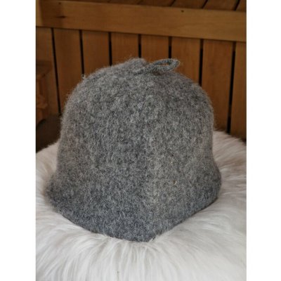 Saunový mág Čepice tmavě šedivá – Zbozi.Blesk.cz
