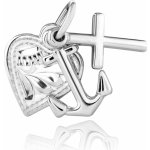 Soliter Stříbrný přívěsek láska víra naděje 441 001 00005 94 – Zboží Dáma